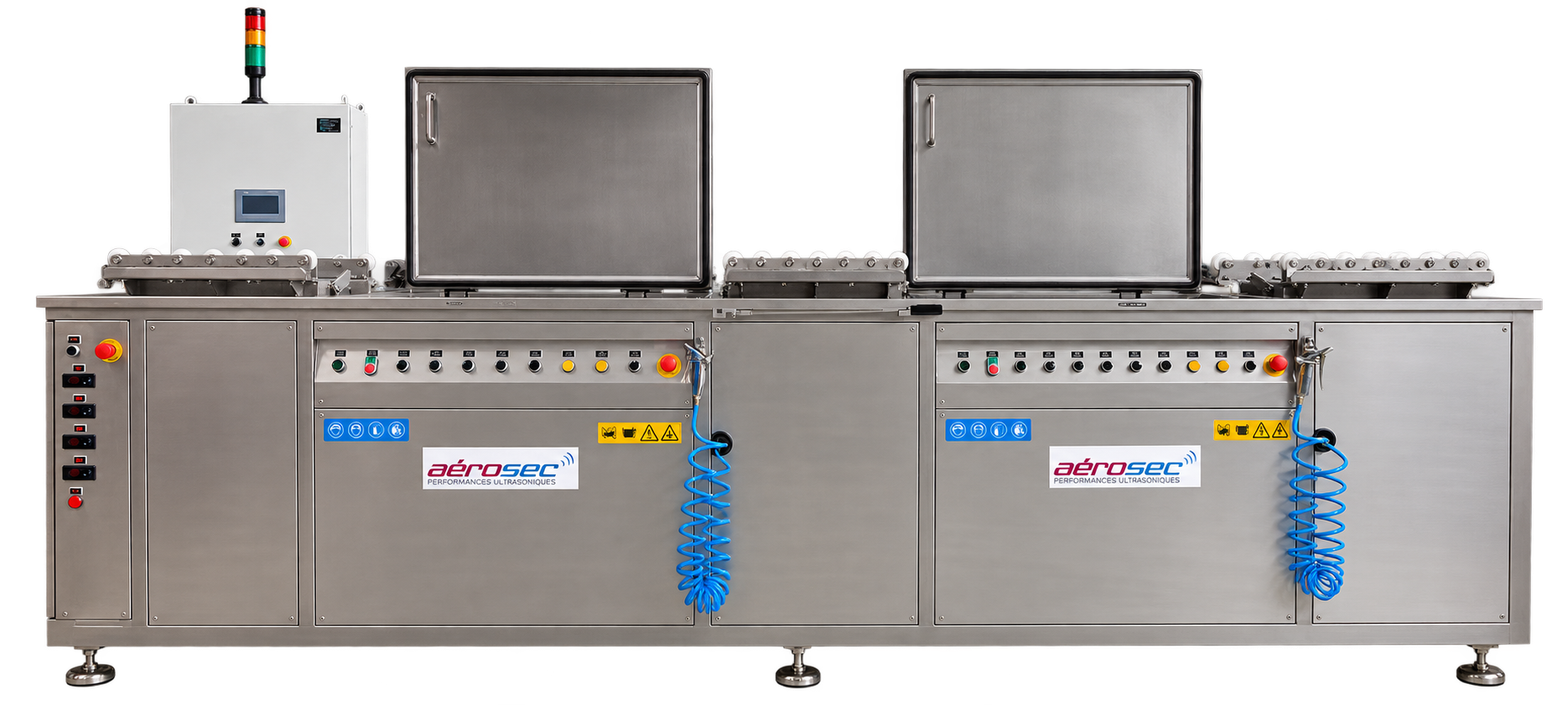 Console de nettoyage industriel multi-cuves AEROSEC