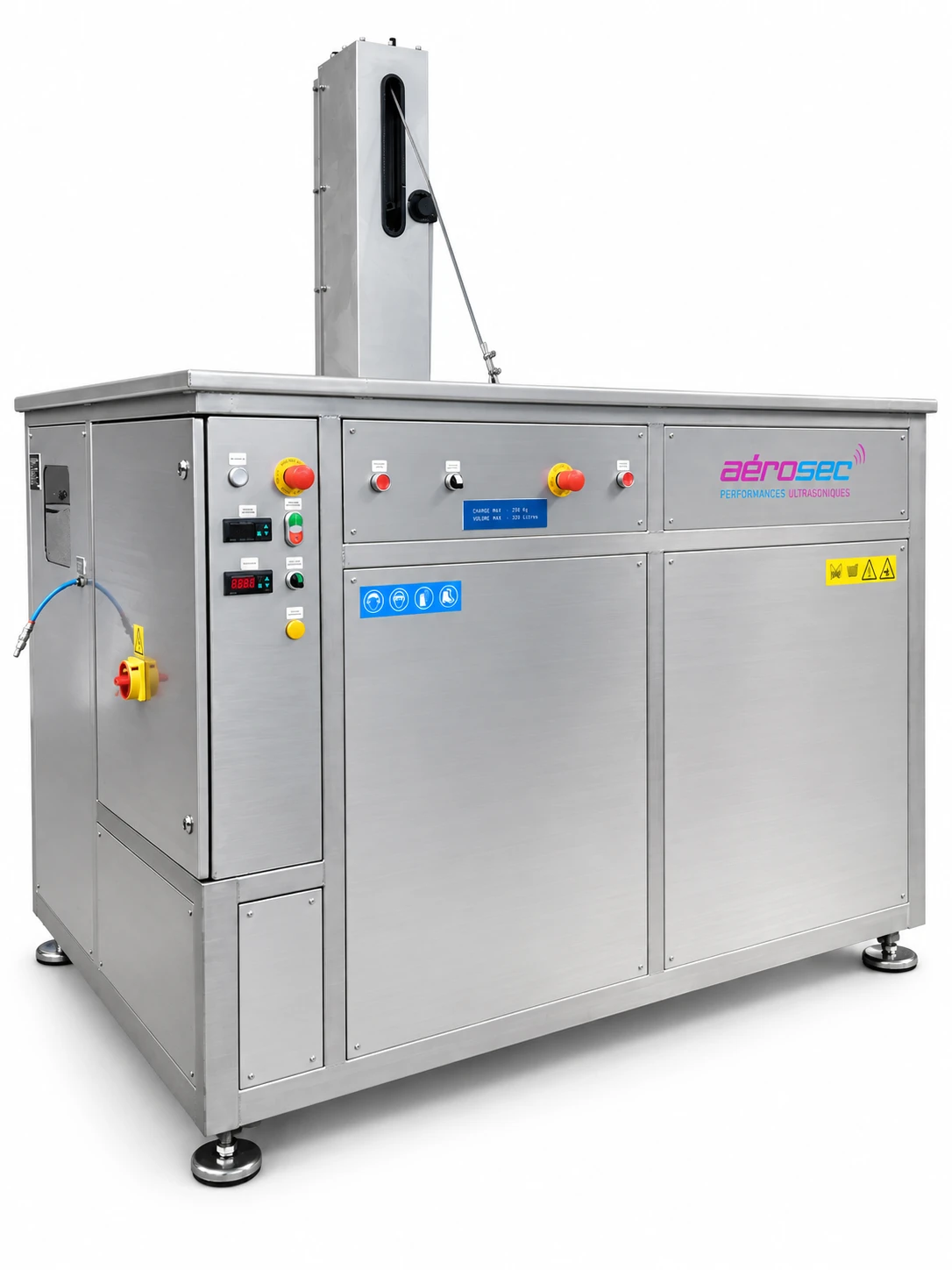 Machine AEROSEC MA.T 400 S complète sur fond blanc