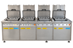Ligne de nettoyage industriel AEROSEC multi-cuves